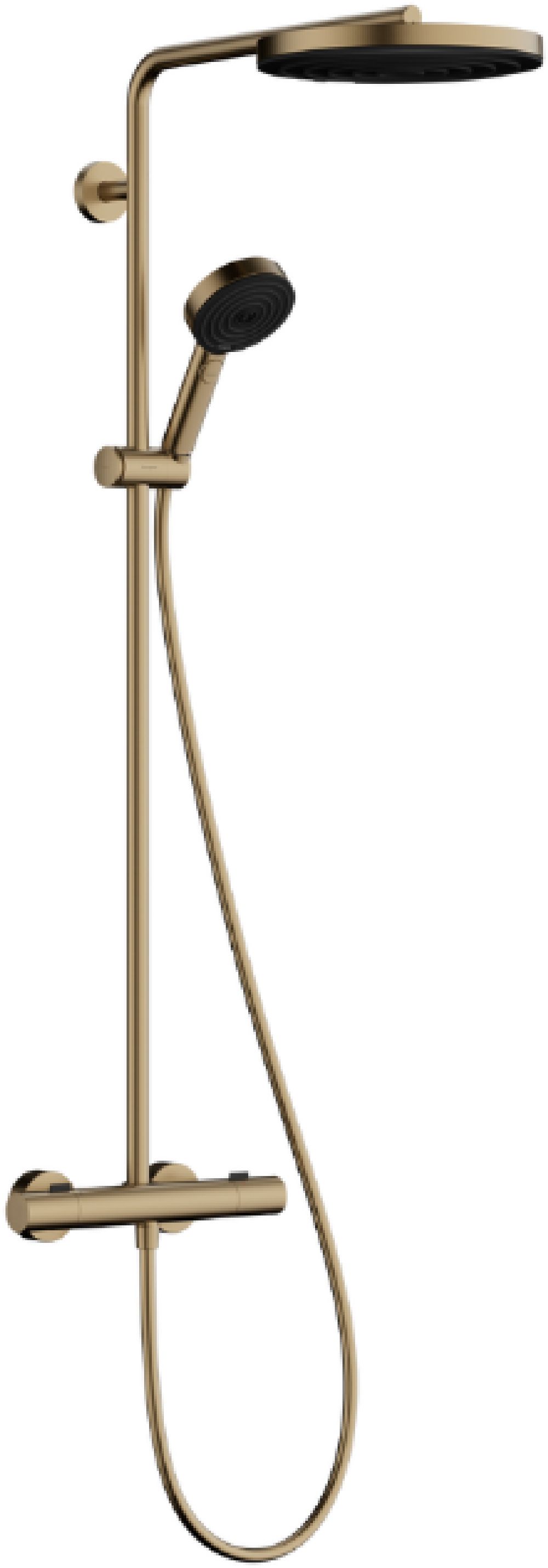 Hansgrohe Duschset Wandmontage mit Regenbrause || 24237140