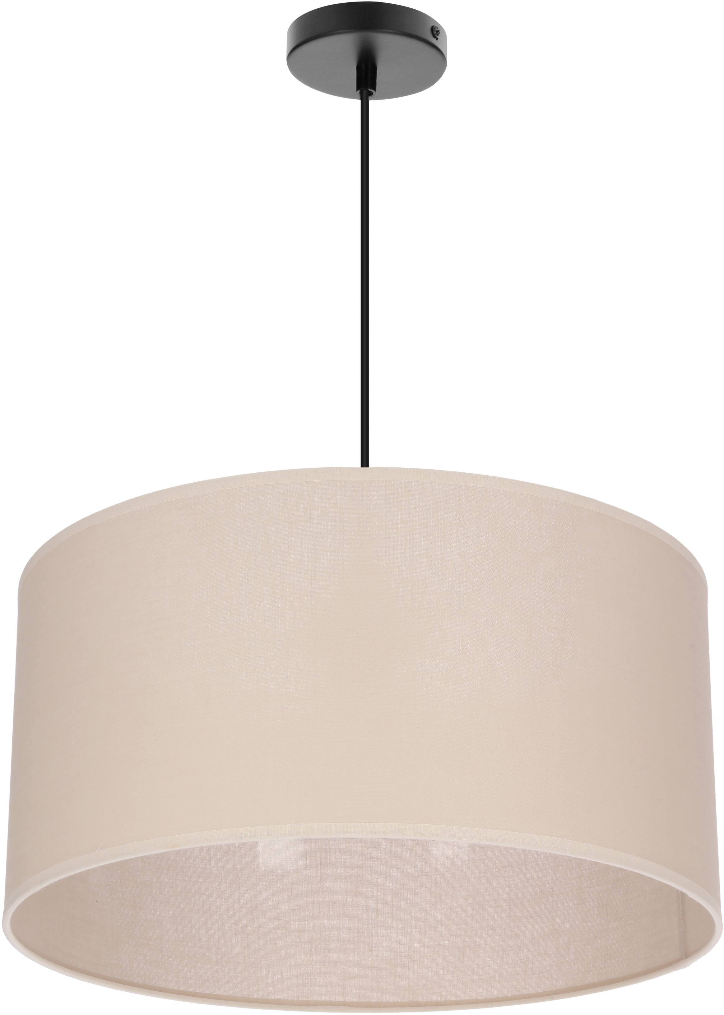 Candellux Shanti Pendelleuchte 1x40 W beige 31-38685