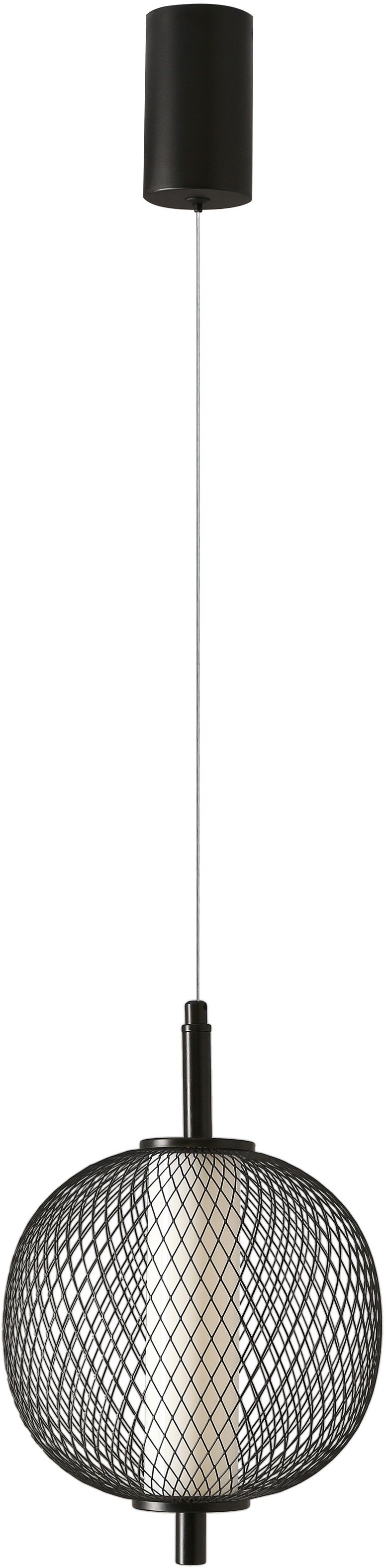 Candellux Puma Pendelleuchte 1x10 W schwarz 31-35332