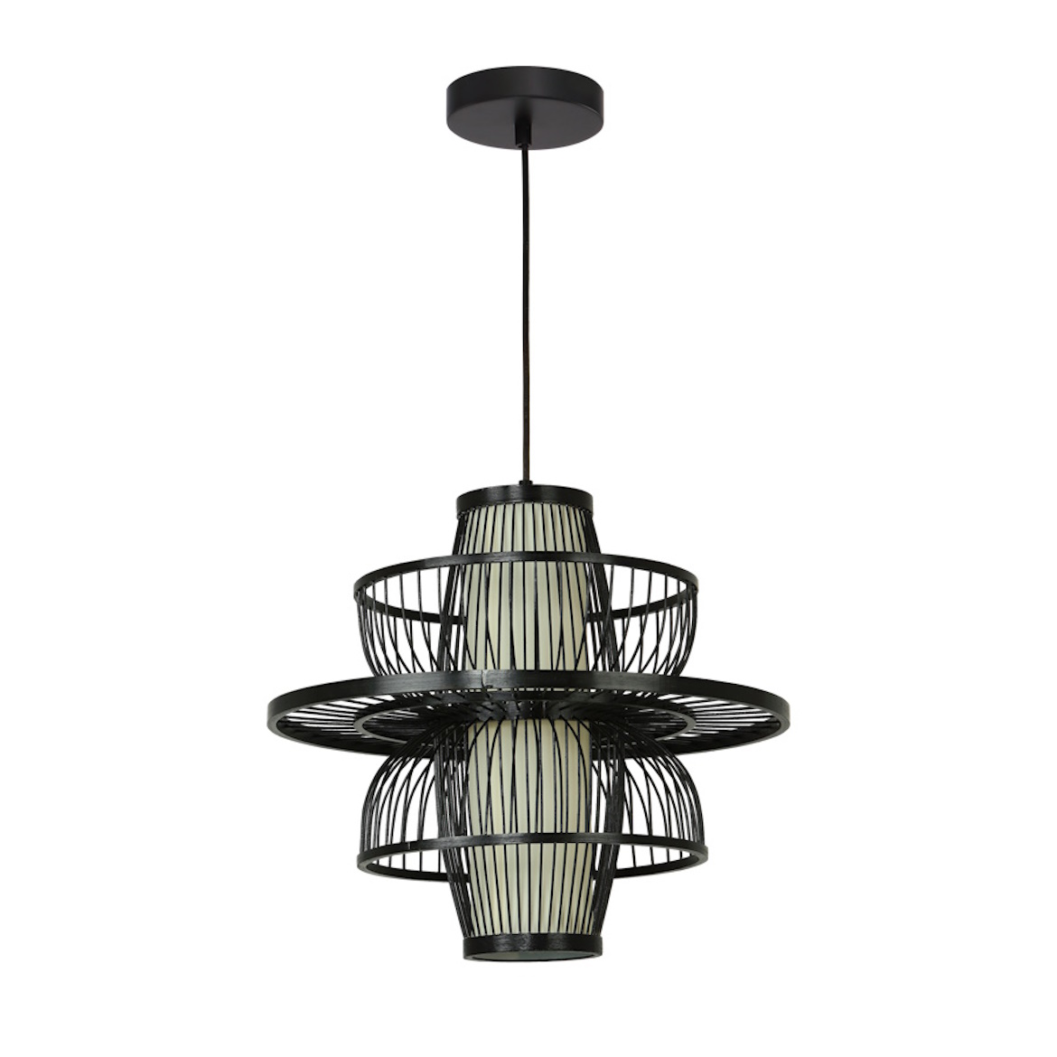 Light Prestige Astra Pendelleuchte 1x15 W schwarz LP-3110/1P BK