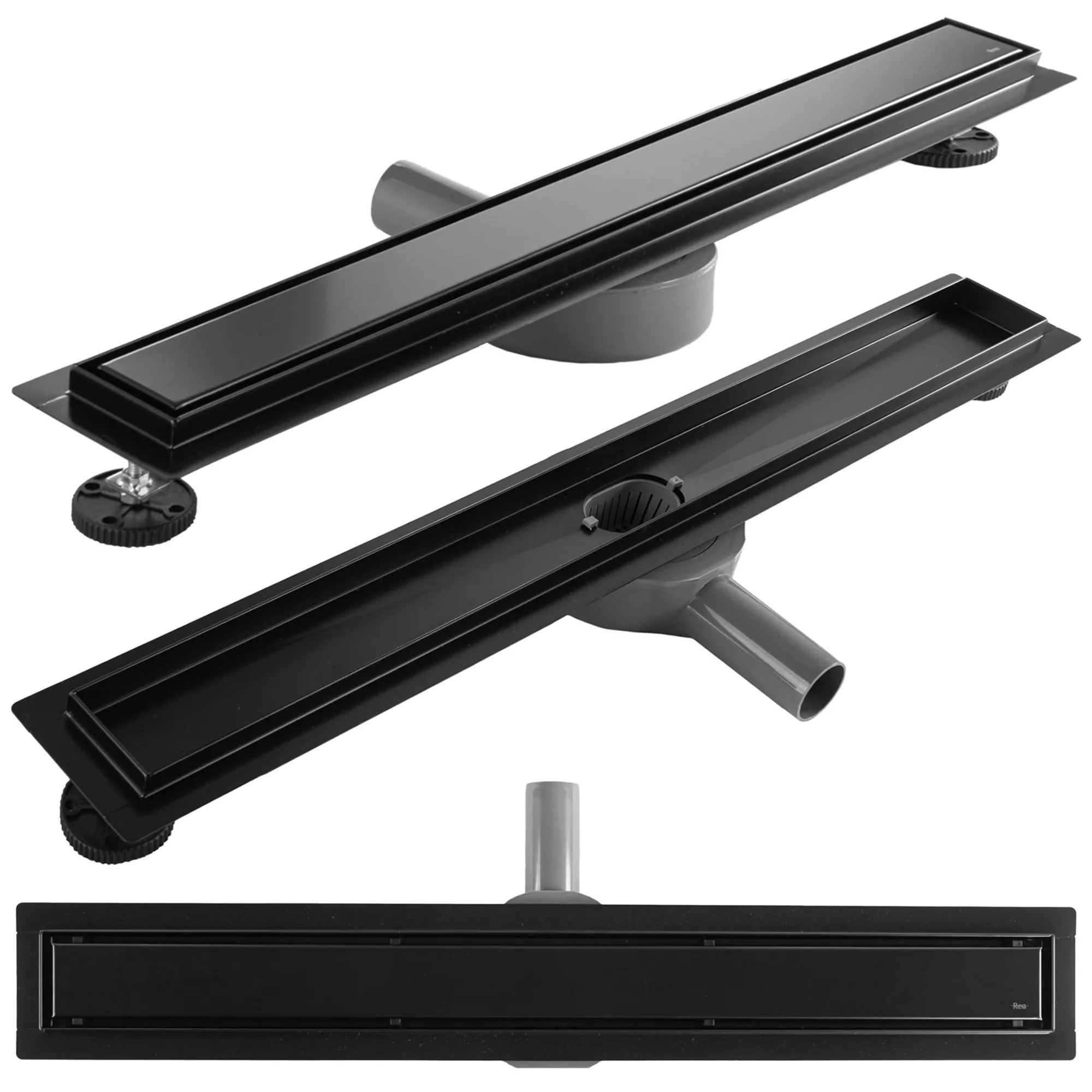 Rea Neox Pro Linienablauf 70 cm schwarz REA-G7802