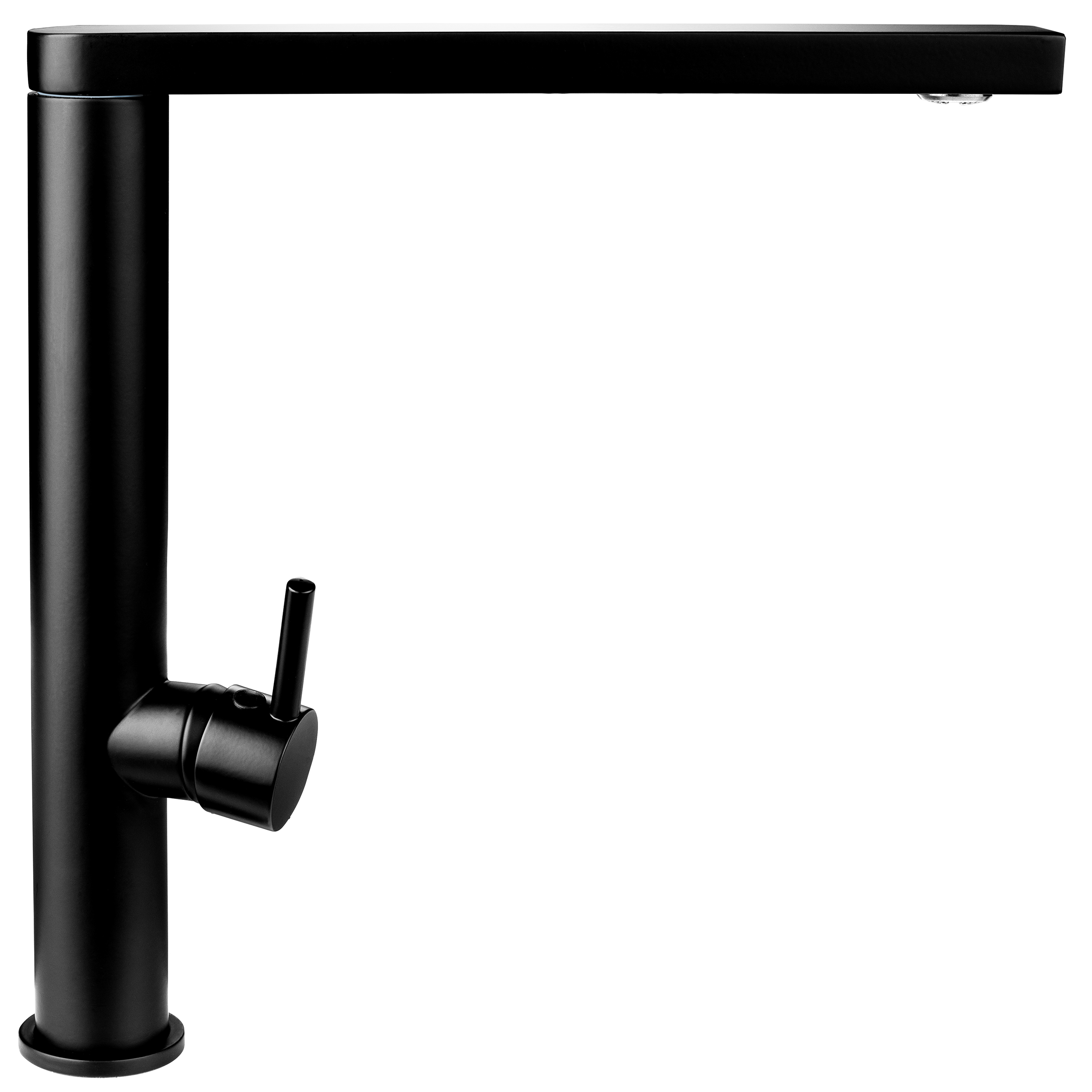 Pyramis Trigono Küchenarmatur Stehend schwarz 090942001