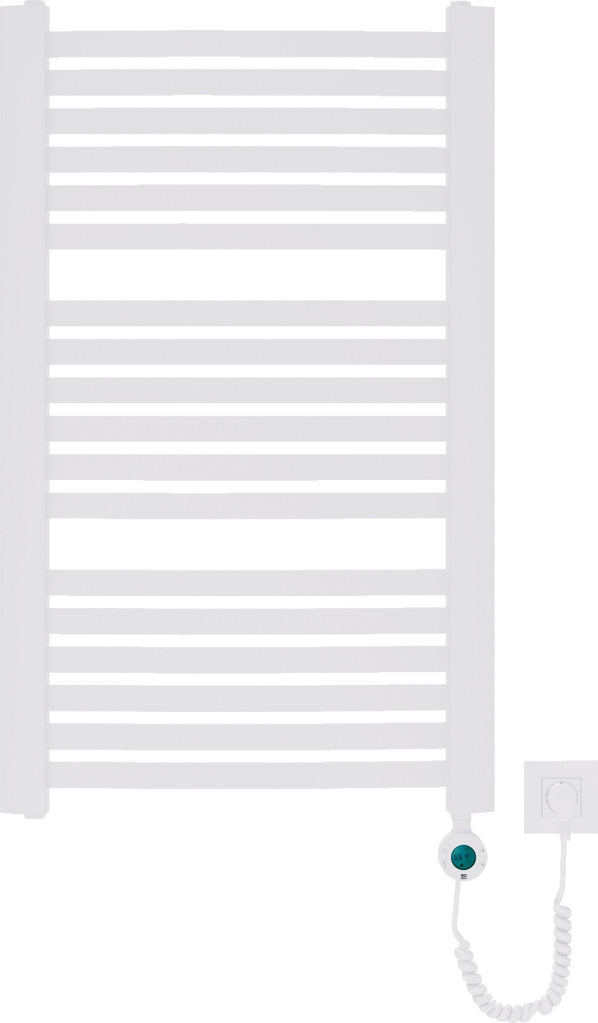 Luxrad Kastor Elektro Elektrischer Heizkörper 121.5x48 cm weiß KAST12154809003ERG