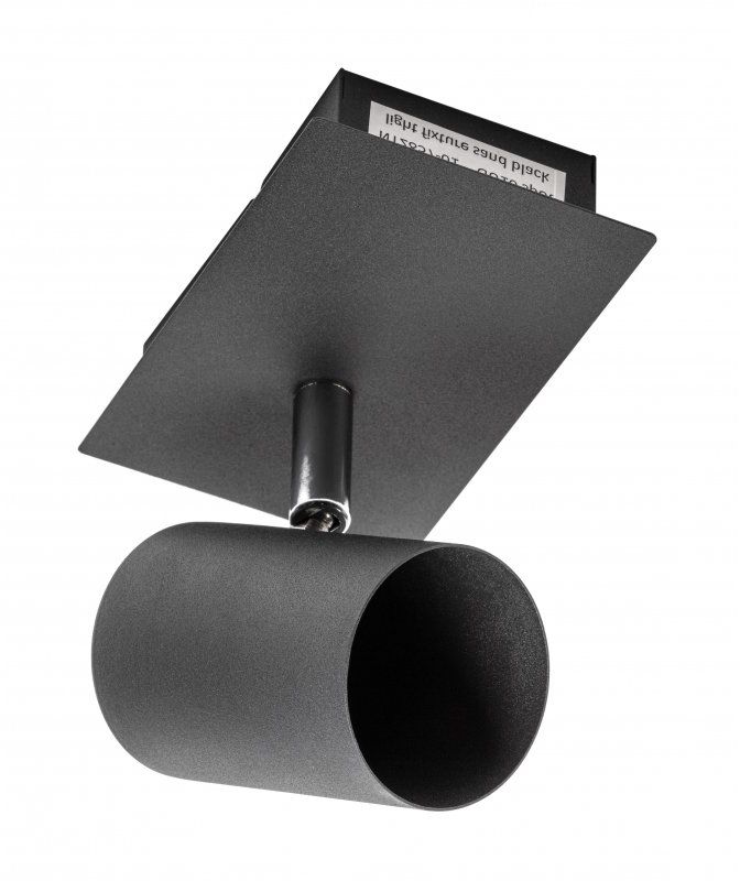 GTV Veneto Deckenlampe 1x20 W schwarz OS-VEN20WO1-10