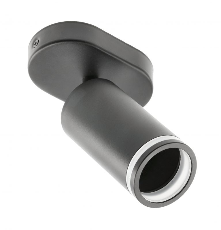 GTV Solis Deckenlampe 1x50 W schwarz OS-SOL-GU10-10