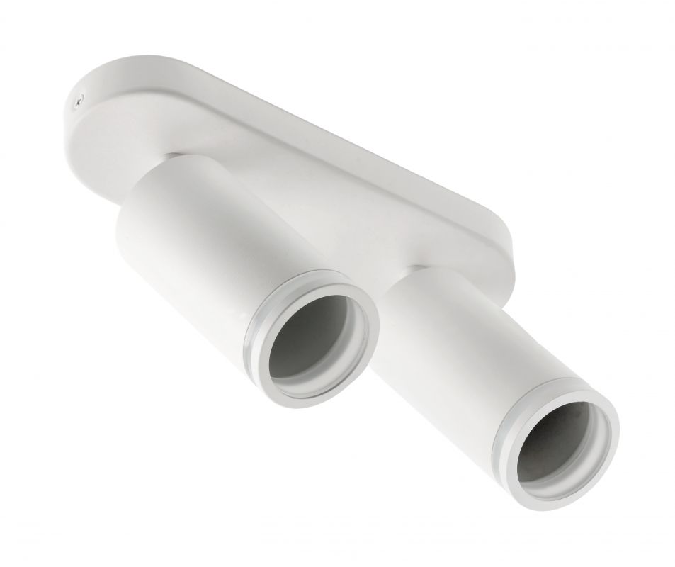 GTV Solis Deckenlampe 2x50 W weiß OS-SOL-2GU10-00