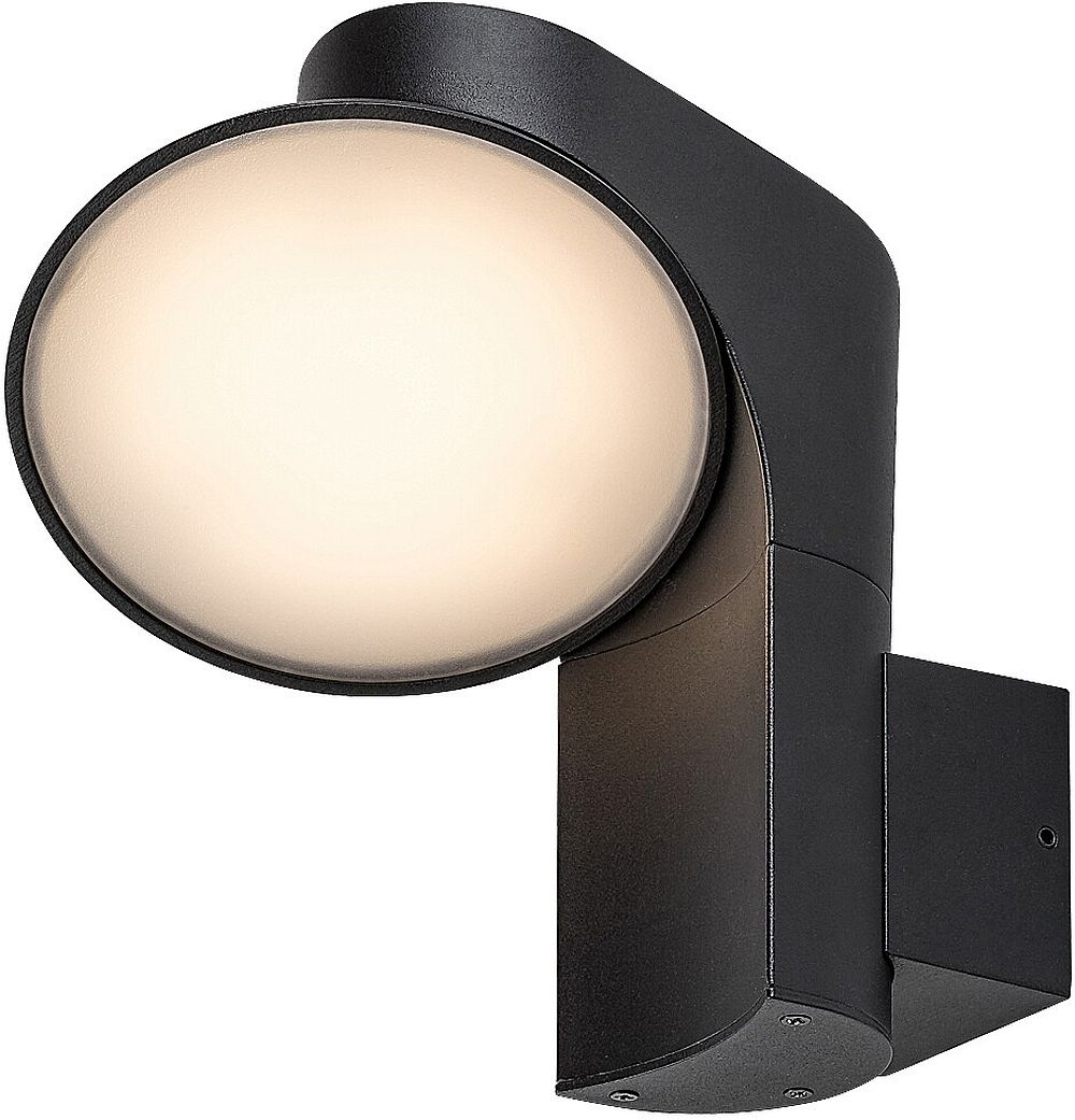 Rabalux Wengen Außenwandleuchte 1x12 W schwarz 77148