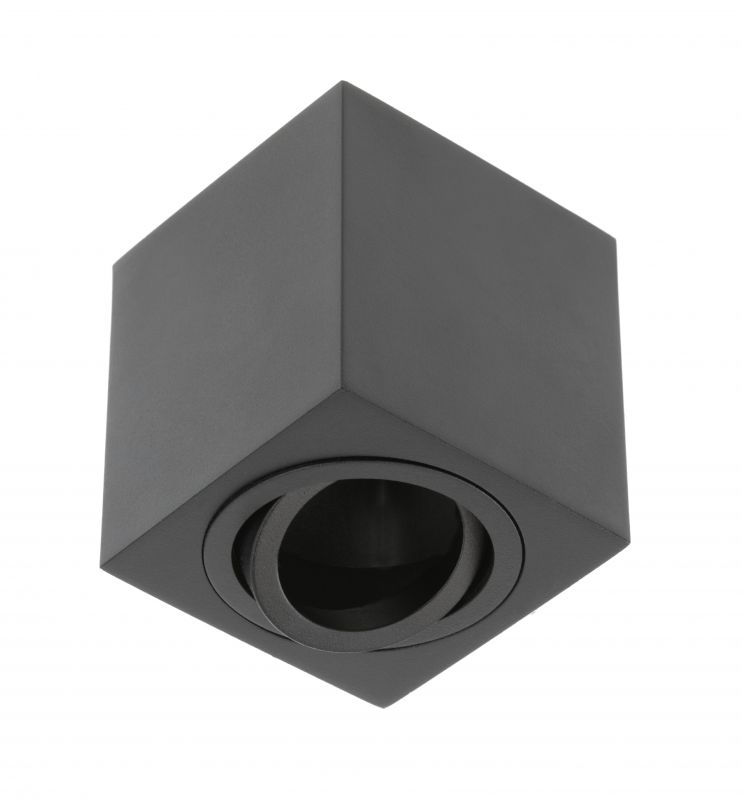 GTV Aveiro Deckenlampe 1x20 W schwarz OS-AVB8090KW1-00