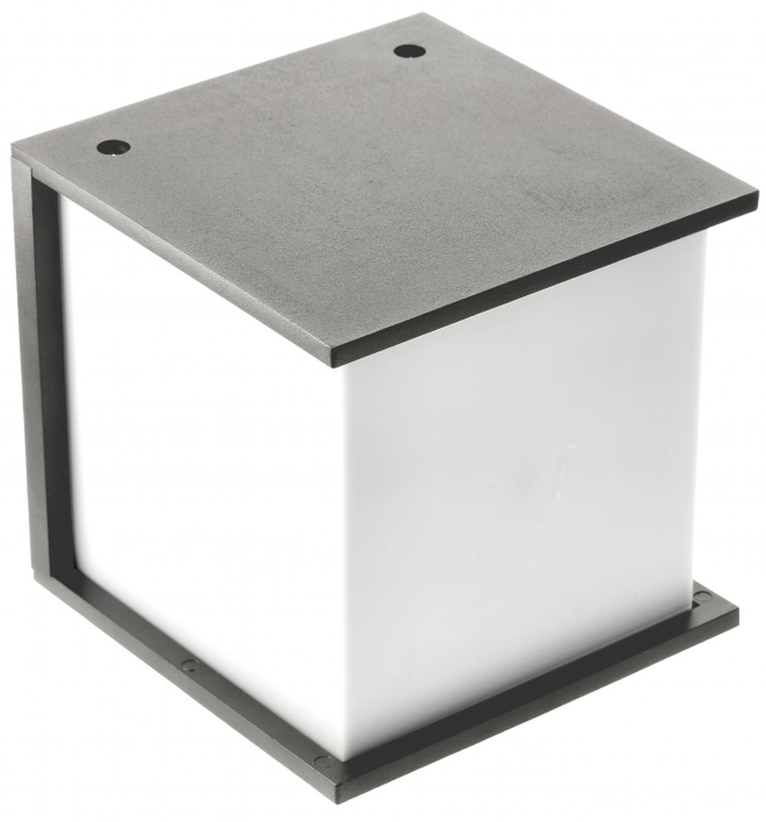 GTV Leo Außenwandleuchte 1x18 W graphit OS-LEOE27G-30