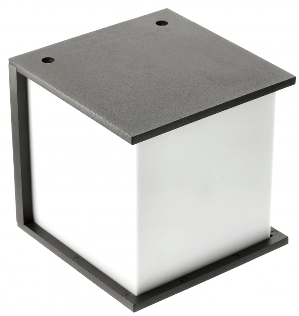 GTV Leo Außenwandleuchte 1x18 W schwarz OS-LEOE27B-10