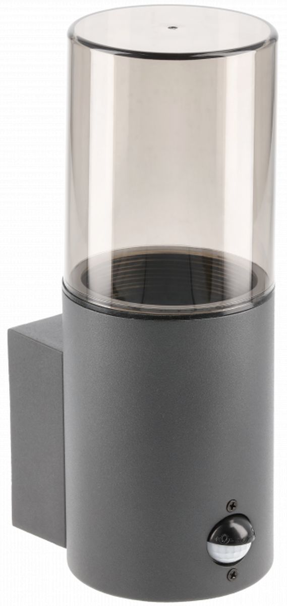 GTV Medio-Au Pir Außenwandleuchte 1x15 W graphit OS-MED0AUP-30