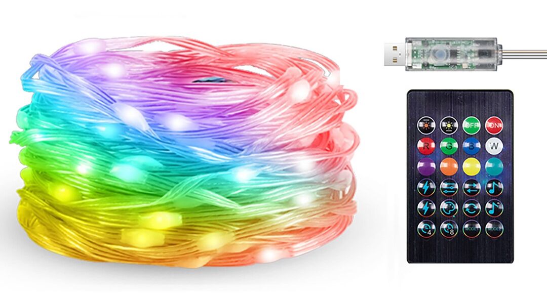 Rabalux Biri Außen-Girlande 1x3.2 W transparent 77124