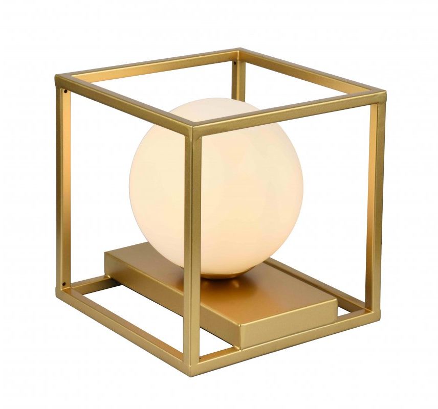 GTV Avelin Tischlampe 1x40 W gold OS-AVEL-40-DEC