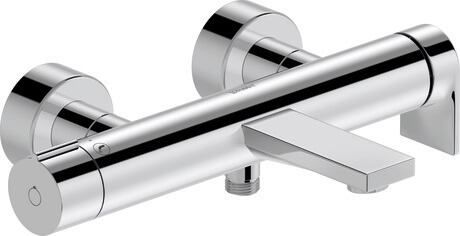 Duravit Tulum Badewannen- und Duscharmatur Wandmontage chrom TU5230000010