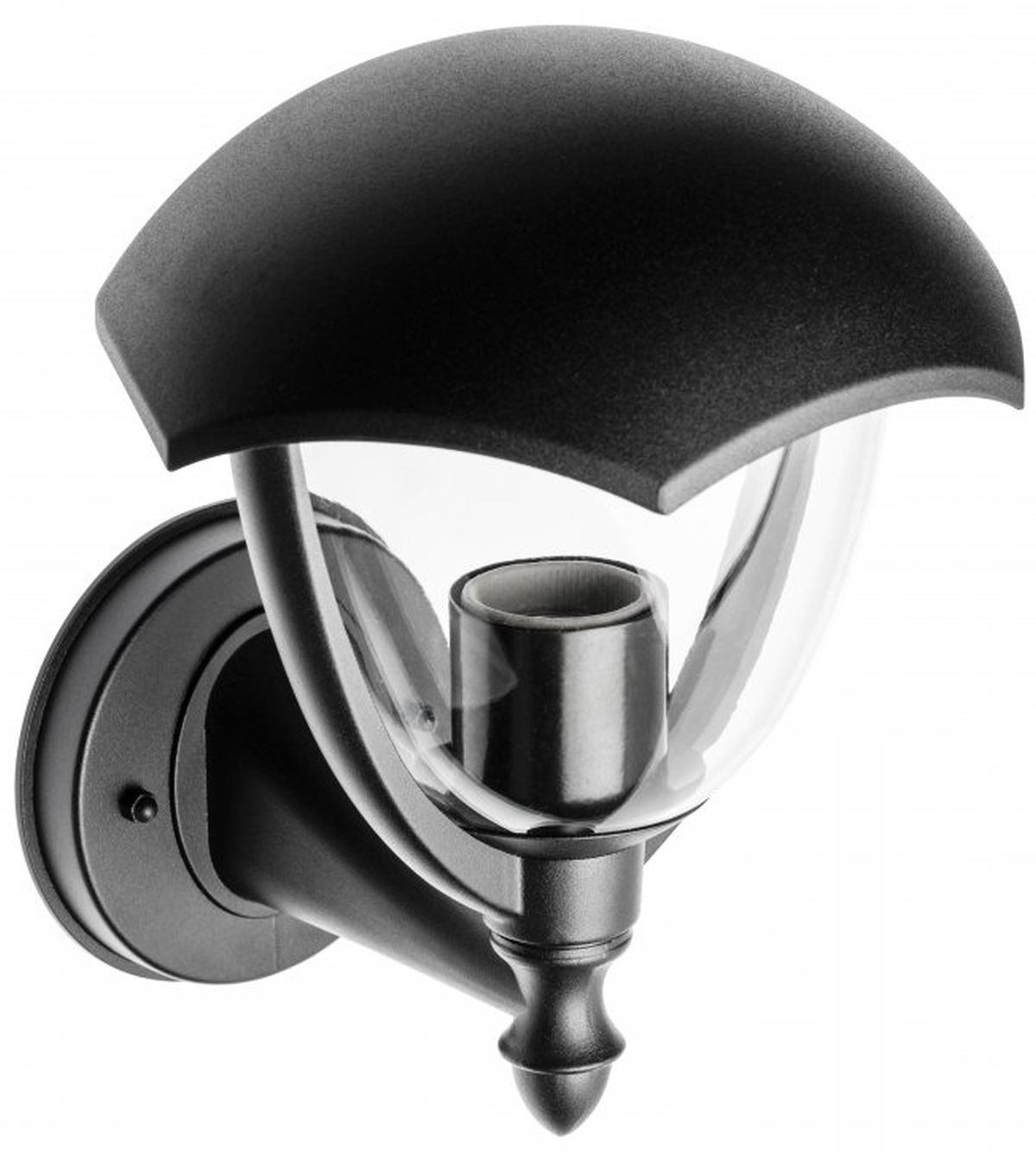 GTV Grande-Au Außenwandleuchte 1x60 W schwarz OS-GRA0UA-00