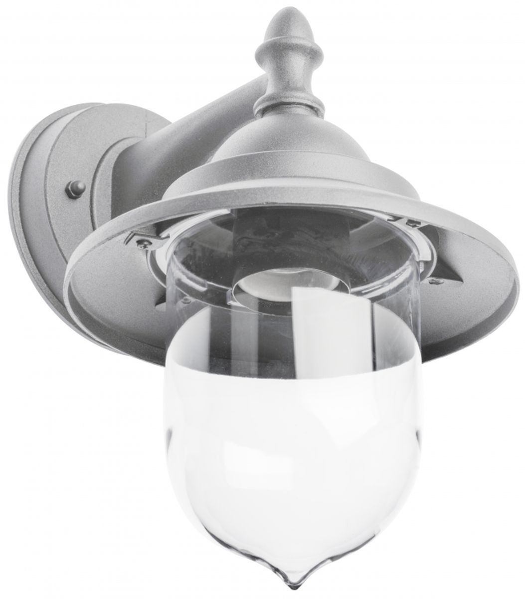 GTV Toskana-Ad Außenwandleuchte 1x60 W grau OS-TOS0DA-80