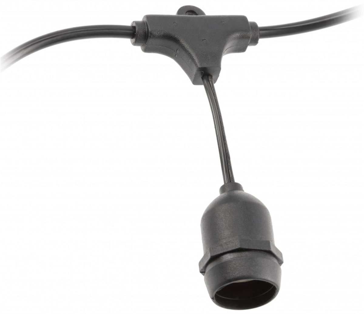 GTV Außen-Girlande x10 W schwarz AE-GIR10-10