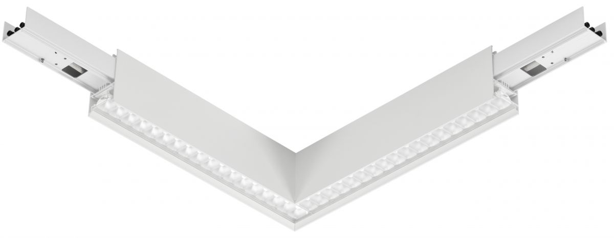 GTV Omega Line-L Seilsystem-Lampe 1x30 W weiß LD-OME30WNB-10-L