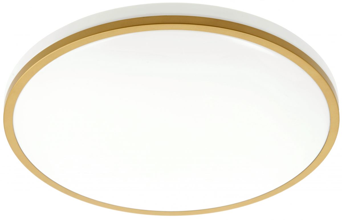 GTV Tula Decke 1x24 W weiß-gold LD-TUL24W-NW-40