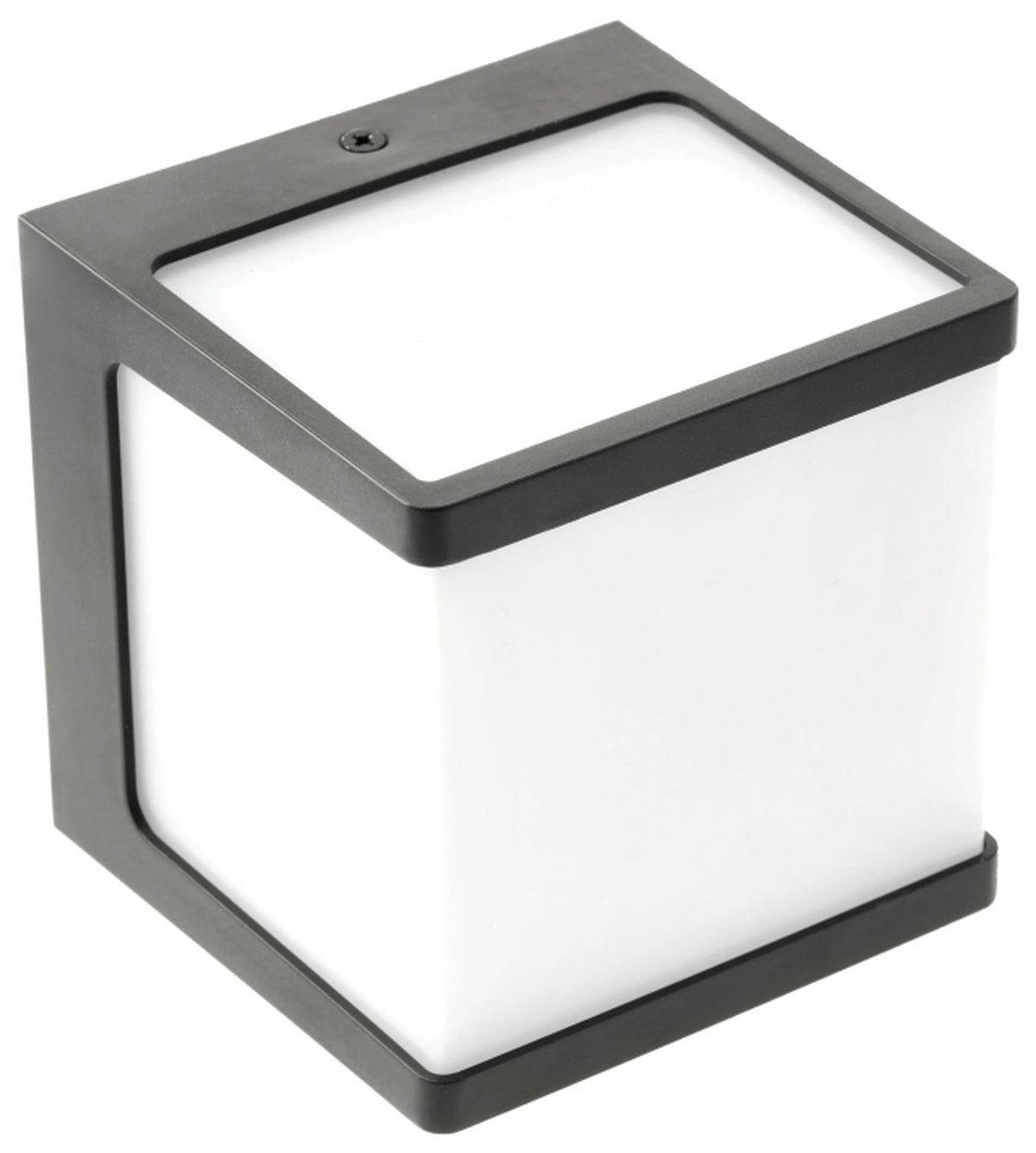 GTV Narin Außenwandleuchte 1x10 W weiß-schwarz LD-NAR10WB-10