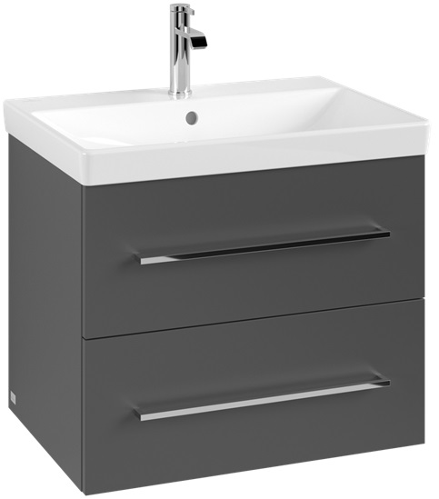 Villeroy & Boch Avento Kabinett 63x45.2x51.4 cm Unterschrank hängend graphit A89000VR