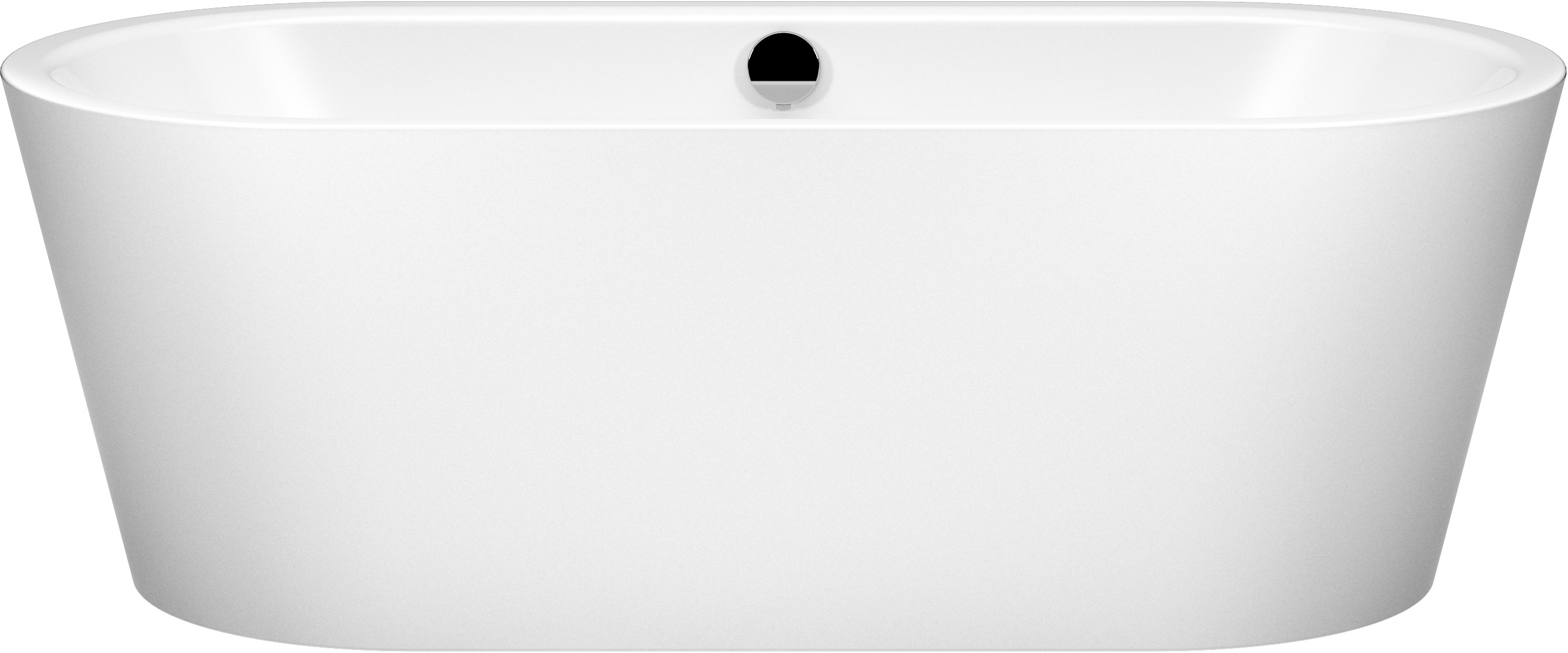 Kaldewei Meisterstück Classic Duo Oval Freistehende Badewanne 170x75 cm oval weiß 202942670001