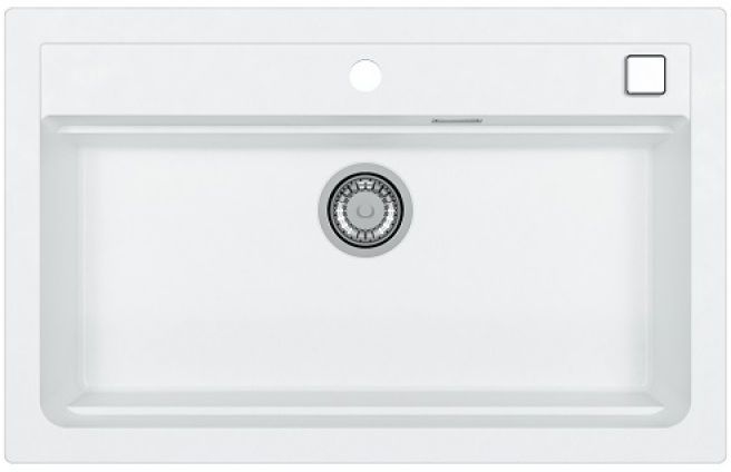 Alveus Atrox granitspüle 79x50 cm weiß 1140443