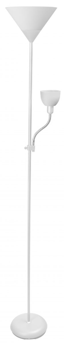 GTV Benfica 2 Stehlampe 1x60 W weiß LP-BENFICA2-00