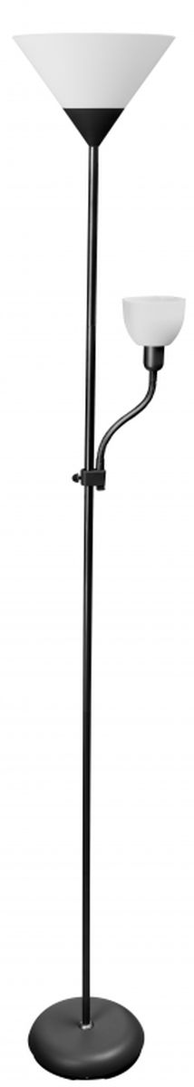 GTV Benfica 2 Stehlampe 2x60 W schwarz LP-BENFICA2-10