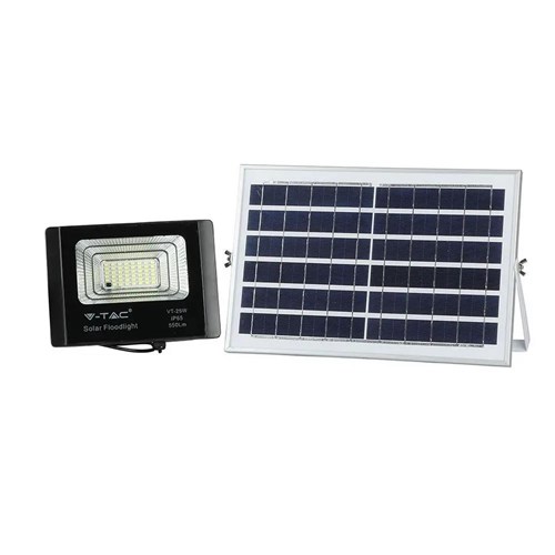 V-TAC Solar-Pendelleuchte 1x12 W schwarz 8573