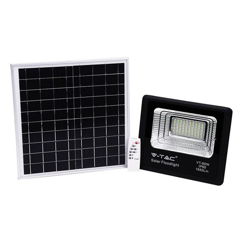 V-TAC Solar-Pendelleuchte 1x20 W schwarz 8575