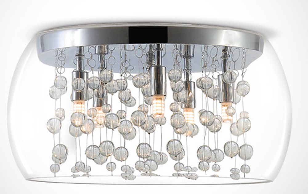 One Light Fotoni Deckenlampe 5x9 W chrom 62166B