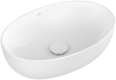 Villeroy & Boch Artis waschbecken 48x32.5 cm oval nabla-förmig weiß 43884801
