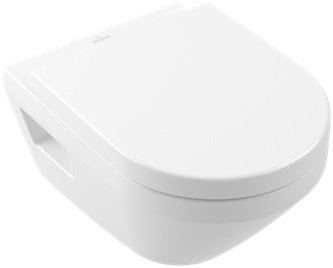 Villeroy & Boch Architectura miska WC wisząca bez kołnierza CeramicPlus Weiss Alpin 5684CLR1