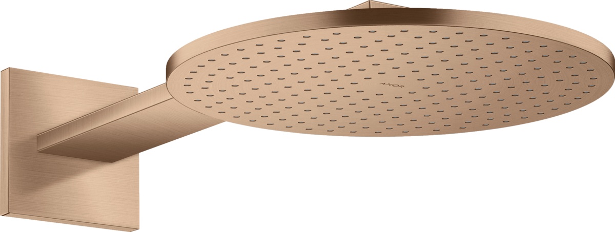 Axor ShowerSolutions Kopfbrause mit Arm 30x30 cm rund || 35303310