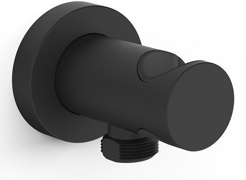 Tres Winkelanschluss mit Griff schwarz 26118221NM