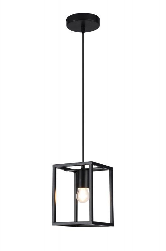 GTV Diu Pendelleuchte 1x40 W schwarz OS-DIU-10-DEC