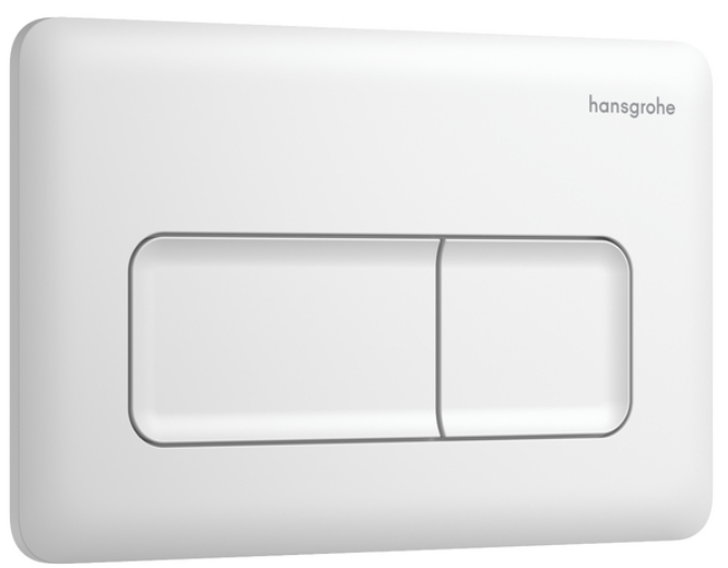 Hansgrohe iFrame Original Q Betätigungsplatte für Toilette weiß 66001700