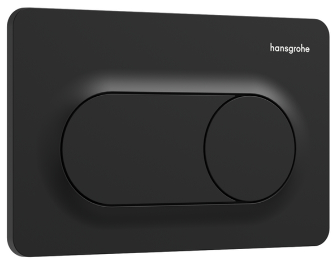 Hansgrohe iFrame Original S Betätigungsplatte für Toilette schwarz 66002670