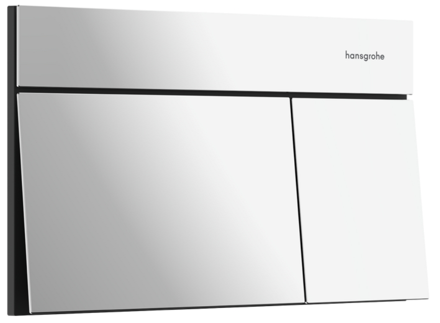 Hansgrohe Element E Betätigungsplatte für Toilette glänzender Chrom 66003000