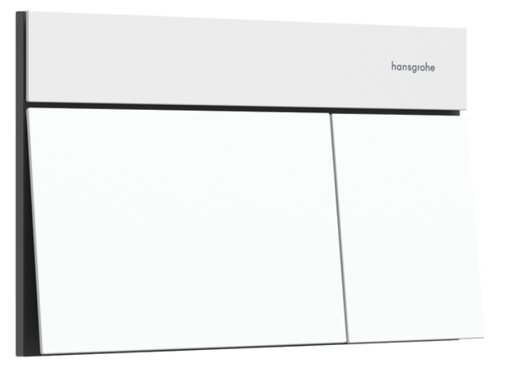 Hansgrohe Element E Betätigungsplatte für Toilette weiß 66003700