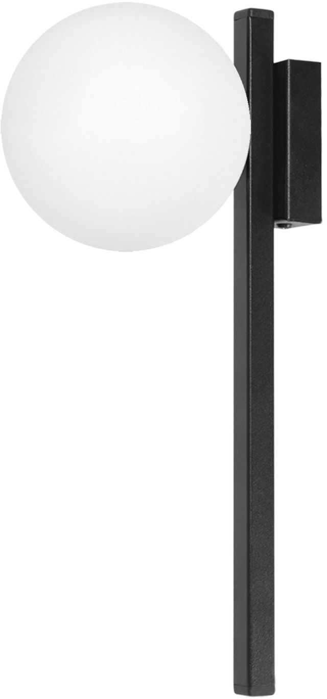 Kaja Korfu Leuchter 1x10 W weiß-schwarz K-5462