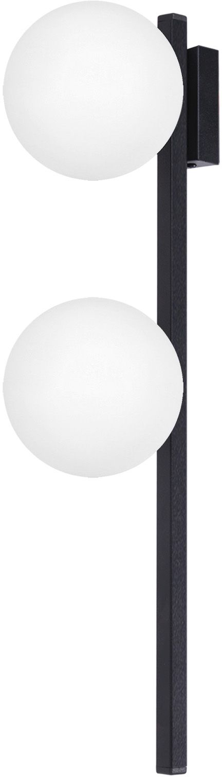 Kaja Korfu Leuchter 2x10 W weiß-schwarz K-5463