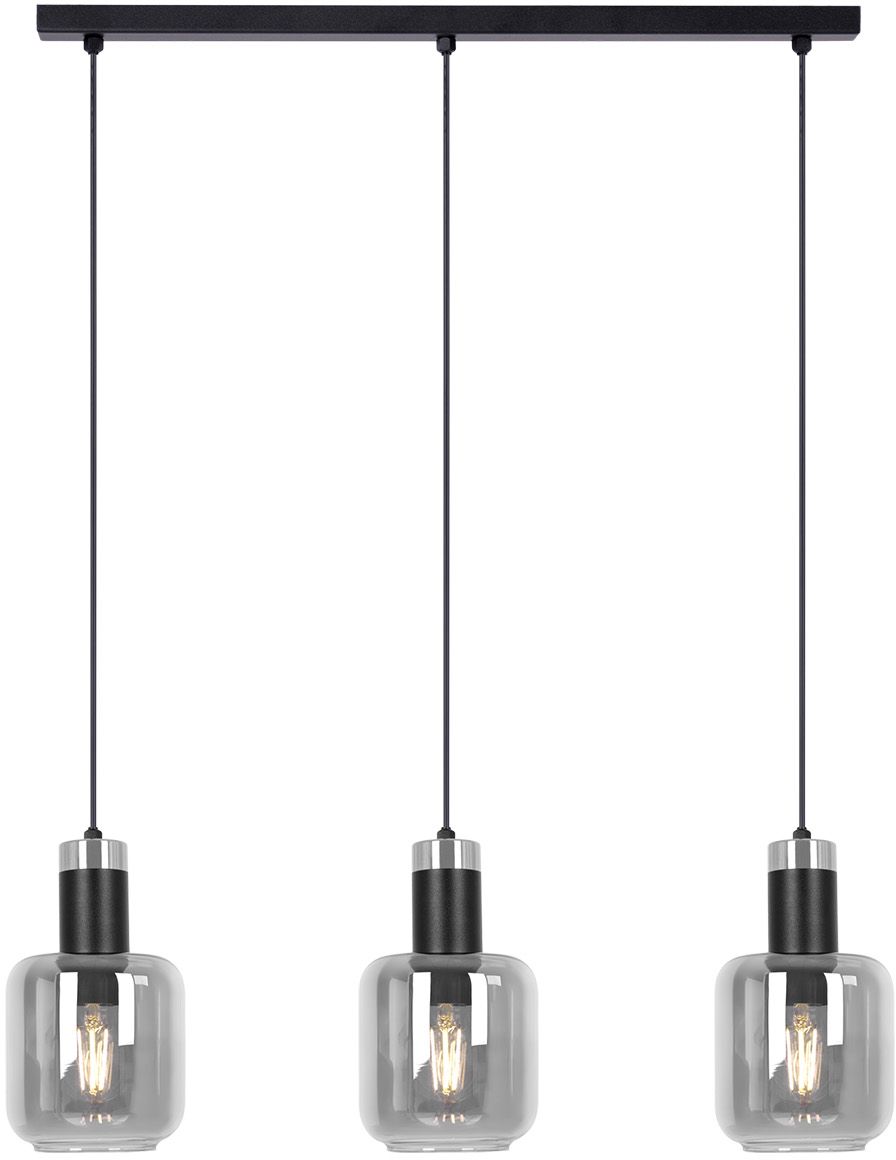 Kaja Denis Pendelleuchte 3x15 W schwarz-graphit K-5263