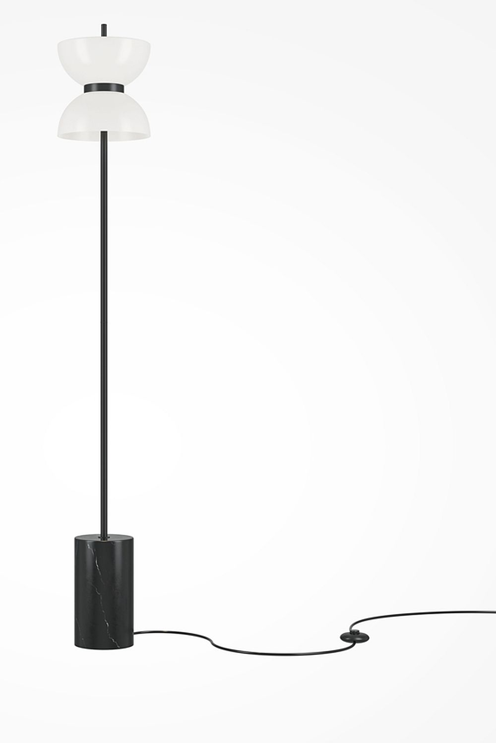 Maytoni Kyoto Stehlampe 1x11 W schwarz MOD178FL-L11B3K