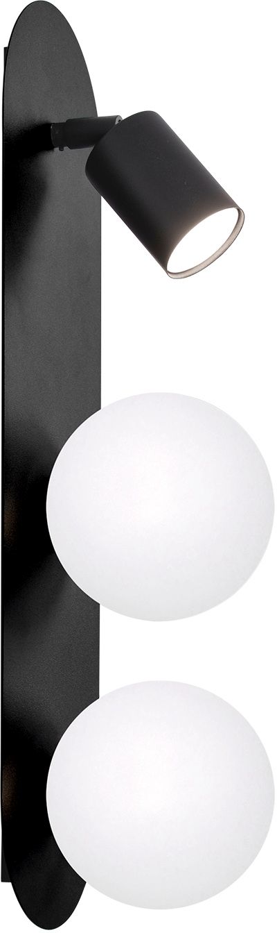 Kaja Aries Leuchter 3x10 W weiß-schwarz K-5481