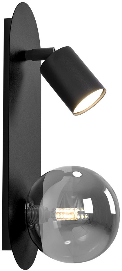 Kaja Aries Leuchter 2x10 W schwarz-graphit K-5482