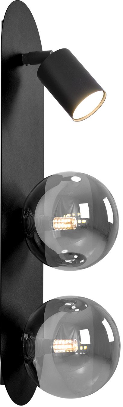 Kaja Aries Leuchter 3x10 W schwarz-graphit K-5483