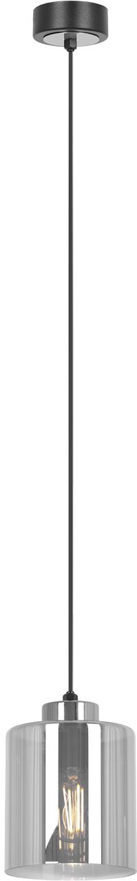 Kaja Luna Pendelleuchte 1x15 W schwarz-silber-graphit K-5525