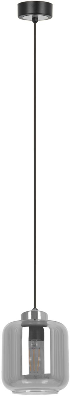 Kaja Piega Pendelleuchte 1x15 W schwarz-silber-graphit K-5515